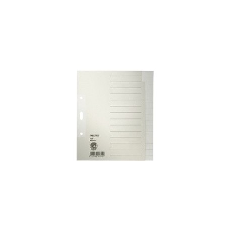 Leitz intercalaire en papier naturel, blanc, a5 paysage,