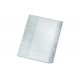 Leitz intercalaire en plastique, a-z, a5, pp, 20 touches,