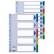 Esselte intercalaire en plastique, unis, a4, pp,10 positions