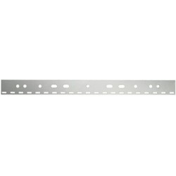 Leitz bandes relieuses pour a4, 21 trous, transparent, 300