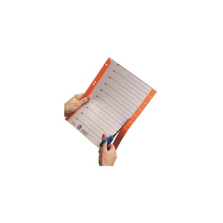 Leitz intercalaires, format a4 extra large, en carton solide