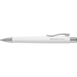 Faber-castell stylo à bille rétractable poly ball xb, noir