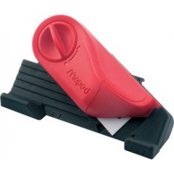 Maped outil de coupe matt cutter 45 degrés, noir/rouge