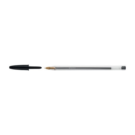 Bic stylo à bille cristal original, noir, value pack