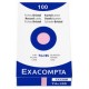 Exacompta fiches bristol, a7, uni, blanc