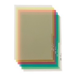 Leitz pochette coin premium, format a4, pvc, jaune, 0,15 mm