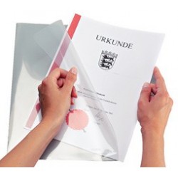 Leitz pochette super premium, a5, pvc, transparent, 0,15 mm