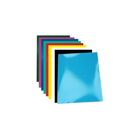 Pavo plats de couverture chromolux, brillant, a4, vert