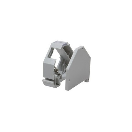 Logilink adaptateur rail din pour un module keystone, gris