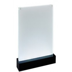 Sigel présentoir de table led "luminous", acrylique din lang