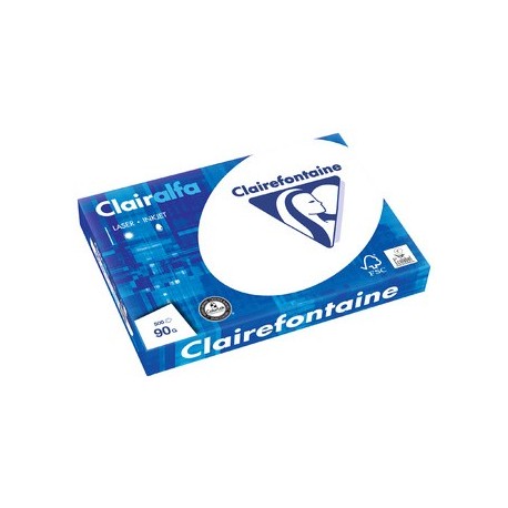 Clairalfa papier multifonction, a3, 90 g/m2, extra blanc