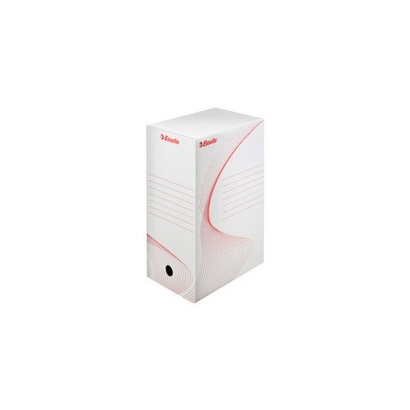 Esselte boîte d'archivage, a4, blanc, (l)100 mm, en carton (LOT DE 25)