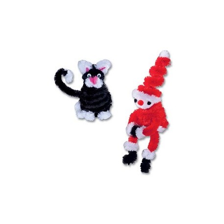 Folia chenilledraht (pfeifenputzer), hautfarben