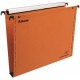 Esselte dossiers suspendus vmg, fond: 15 mm,format a4,orange (LOT DE 25)