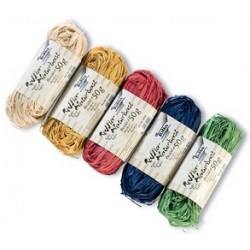 Folia raffia-naturbast, 50 g, rehbraun