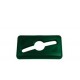 Rubbermaid socle clipsable slim jim, noir