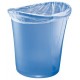 Leitz corbeille à papier allura, en plastique, 18 l, noir