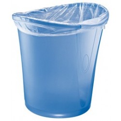Leitz corbeille à papier allura, en plastique, 18 l, noir