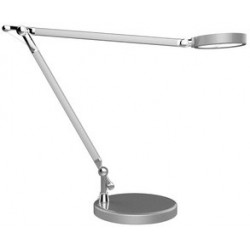 Unilux lampe de bureau led basse consommation senza, gris