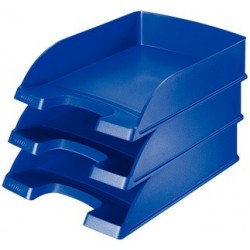 Leitz bac à courrier plus standard, format a4, polystyrène (LOT DE 5)