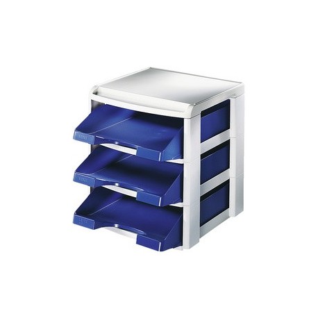 Leitz kit module de classement,format a4,bac à courrier noir