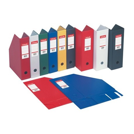 Esselte boîte de classement, en pvc, noir, format a4
