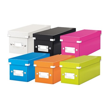 Leitz cd-ablagebox click & store, weiß