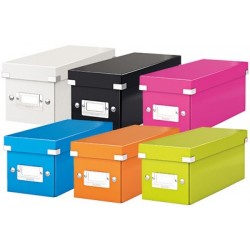 Leitz cd-ablagebox click & store wow, pink
