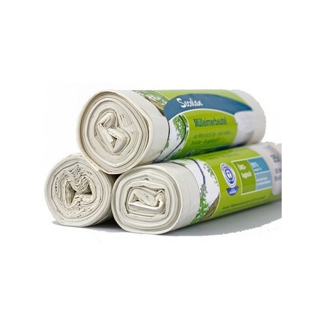 Secolan sac poubelle, vert/ noir, 60 litres