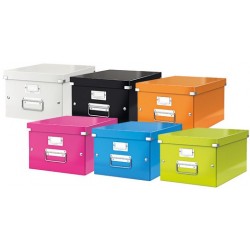 Leitz ablagebox click & store wow, din a4, blau