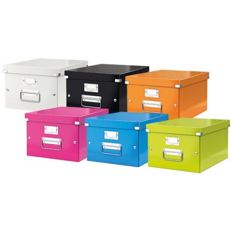 Leitz coffret click & store, format a4, noir