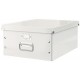 Leitz boîte de rangement click & store, a3, noir
