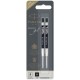 Parker mine de rechange quink gel, noir, tracé: f, 1 pièce