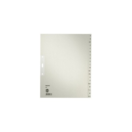 Leitz intercalaire papier bulle corde, a-z, a4, mi-hauteur,