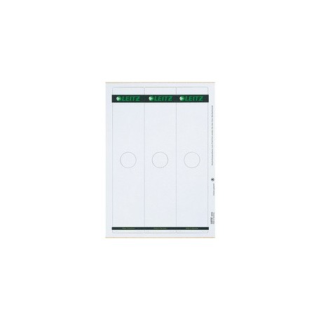 Leitz etiquettes de dos pour dossiers supendus, 61 x 279 mm