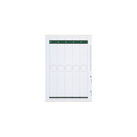 Leitz étiquettes dorsales pr. dossiers suspendus,34 x 279 mm