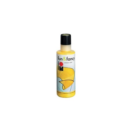 Marabu window color "fun & fancy", 80 ml, orange, peinture