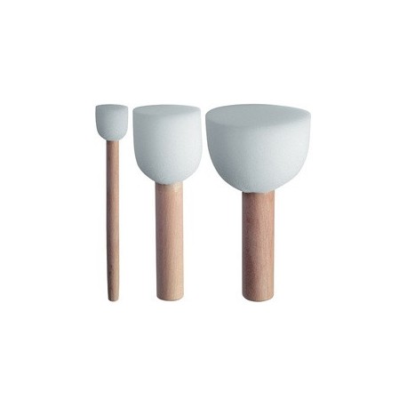Marabu pinceau pour pochoir, kit de 3
