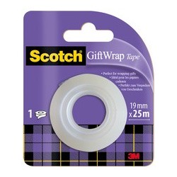 Scotch geschenk-klebefilm "giftwrap tape", 19 mm x 25 m