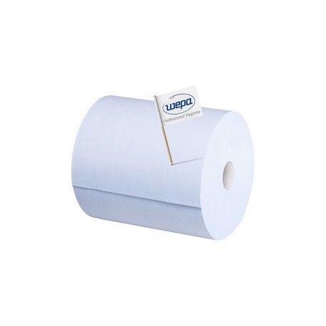 Wepa rouleau de papier nettoyant, 3 couches, bleu