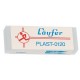Läufer gomme plastique plast, transparente