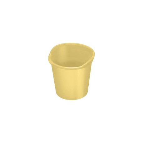 Helit corbeille à papier "the joy", pp, 13 litres, jaune