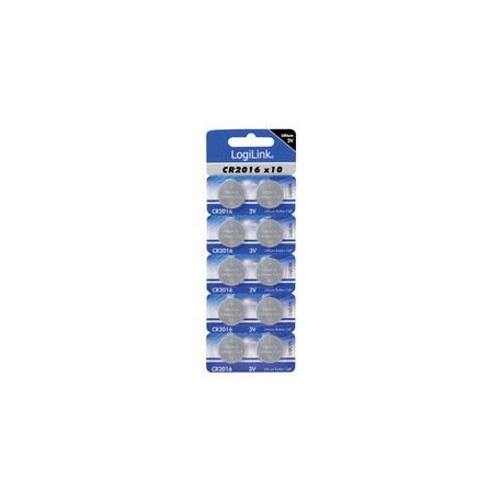 Logilink pile bouton lithium "ultra power", cr2025, blister