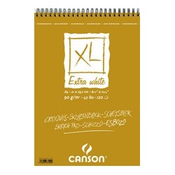 Canson bloc croquis "xl extra white", format a3