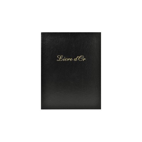 Exacompta livre d'or alpille, 220 x 260 mm, noir