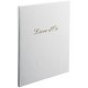 Exacompta livre d'or balacron, 270 x 220 mm, blanc