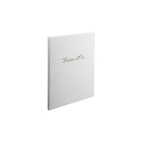 Exacompta livre d'or balacron, 270 x 220 mm, blanc