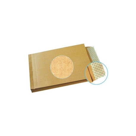 Gpv pochettes à soufflets 26, 280 x 375 mm, kraft armé