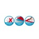Läufer sous-mains durella flexoplan ds, gris
