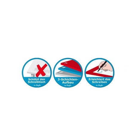 Läufer sous-mains durella flexoplan ds, gris